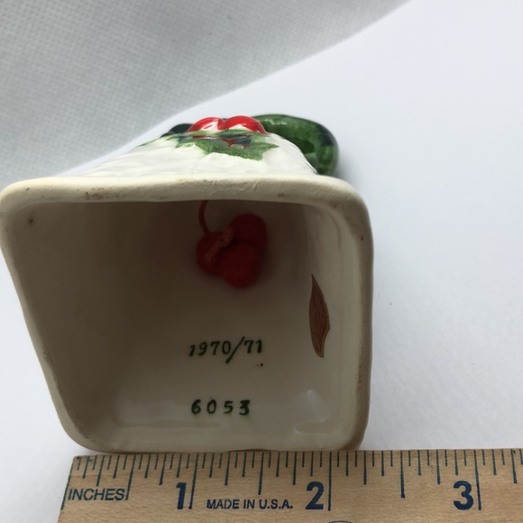 VTG Lefton Holly. Berry Christmas Bell EC - Picture 9 of 9